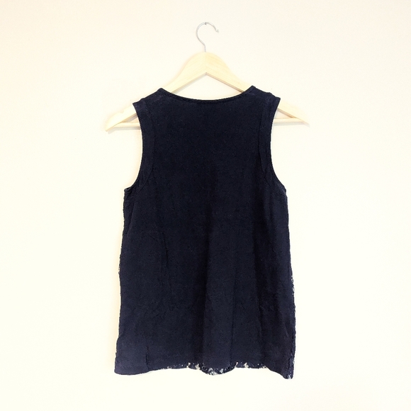 Gap Navy Lace Tank - Picture 3 of 3